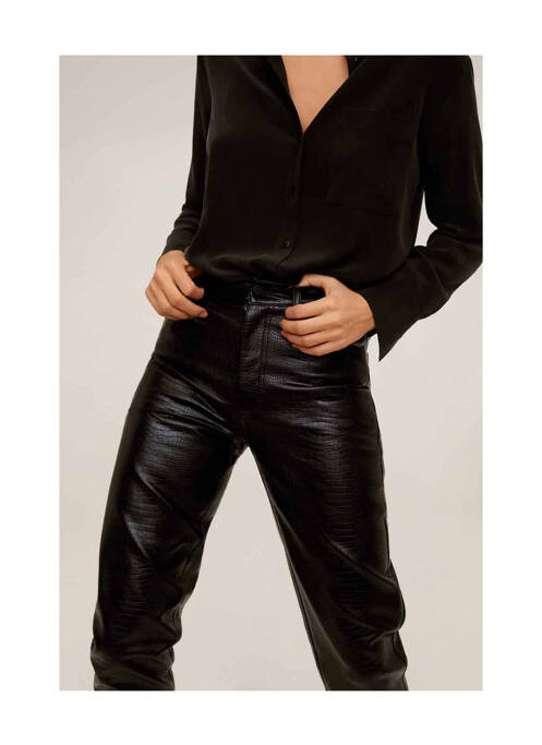 Pantacourt noir MANGO pour femme