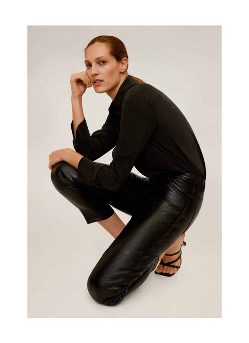 Pantacourt noir MANGO pour femme