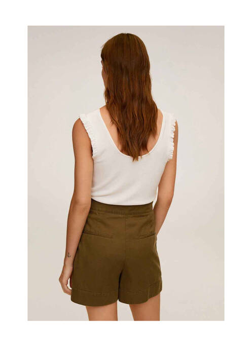 Short vert MANGO pour femme