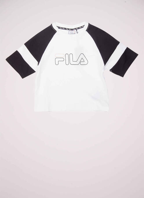 T-shirt blanc FILA pour fille