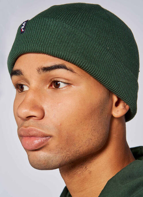 Bonnet vert FILA pour homme