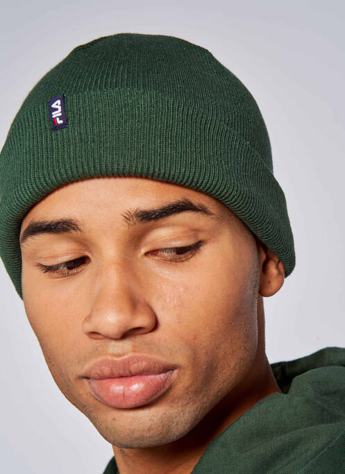 Bonnet vert FILA homme