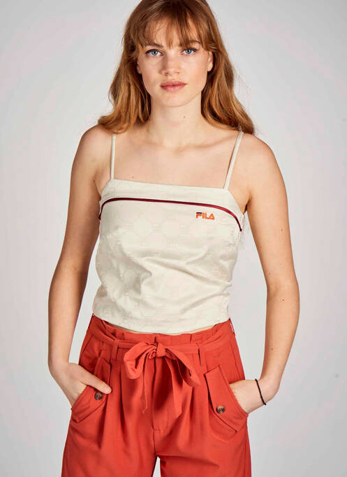 T-shirt beige FILA pour femme