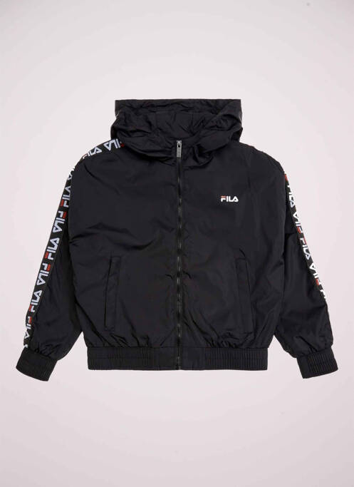 Veste casual noir FILA pour garçon