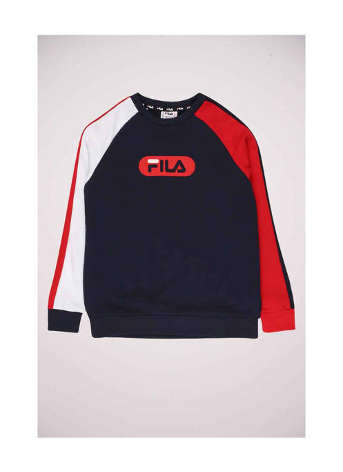 Sweat-shirt bleu FILA pour garçon