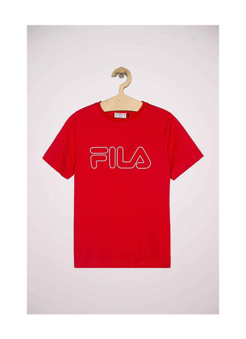 T-shirt rouge FILA pour garçon
