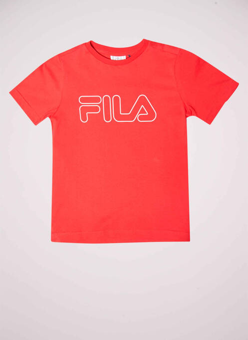 T-shirt rouge FILA pour garçon