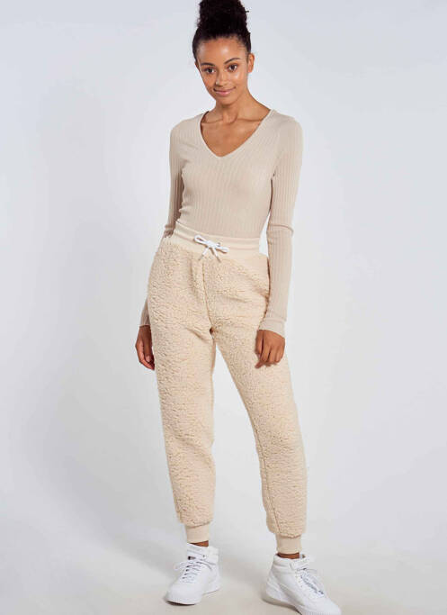 Jogging beige FILA femme