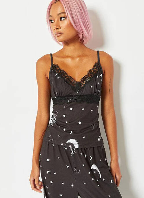 Pyjama noir SKINNYDIP LONDON pour femme