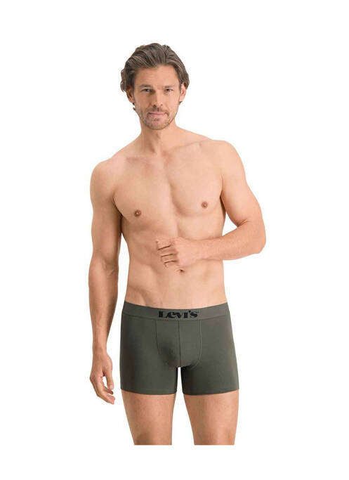 Boxer vert LEVIS homme