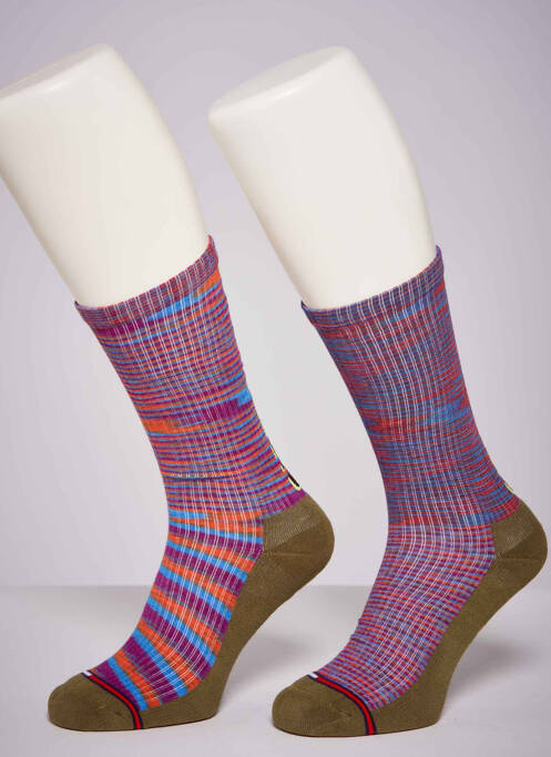 Chaussettes vert TOMMY HILFIGER pour femme