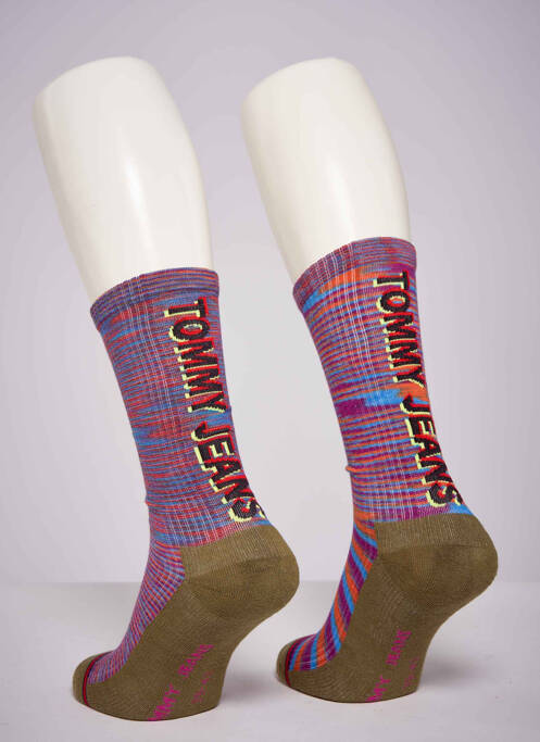 Chaussettes vert TOMMY HILFIGER pour femme