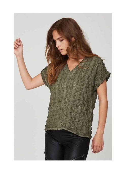 Top vert NÜ pour femme