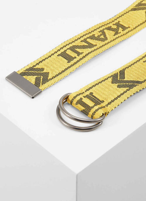 Ceinture jaune KARL KANI pour femme