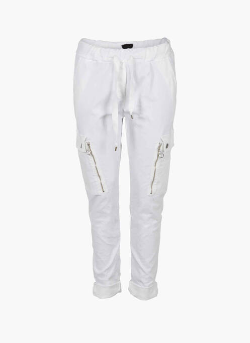 Pantalon cargo blanc NÜ pour femme