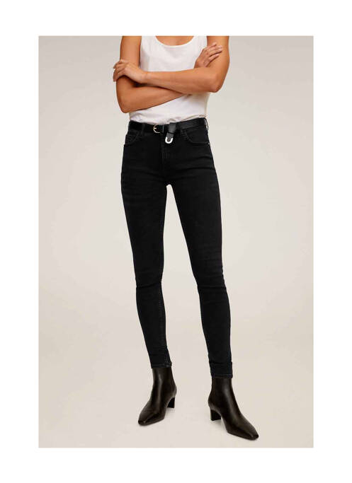 Jeans skinny noir MANGO femme
