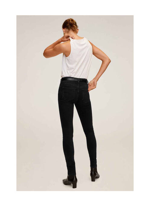 Jeans skinny noir MANGO femme