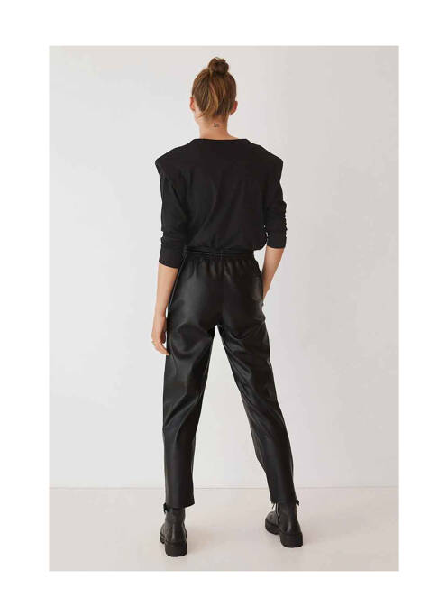 Pantalon chino noir MANGO pour femme