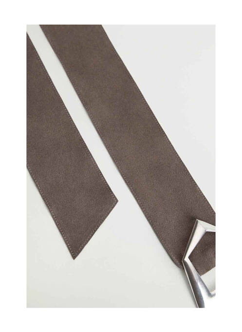 Ceinture marron MANGO pour femme
