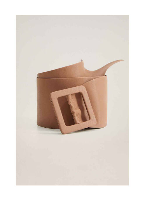 Ceinture beige MANGO femme