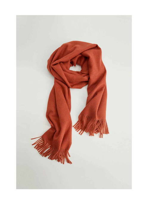Echarpe rouge MANGO femme