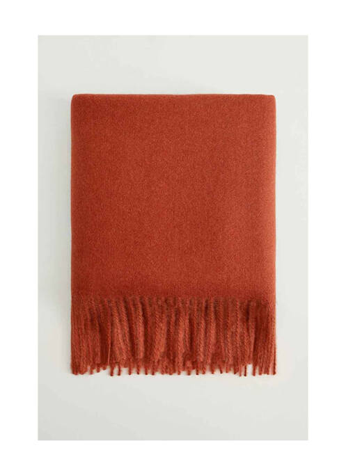 Echarpe rouge MANGO femme