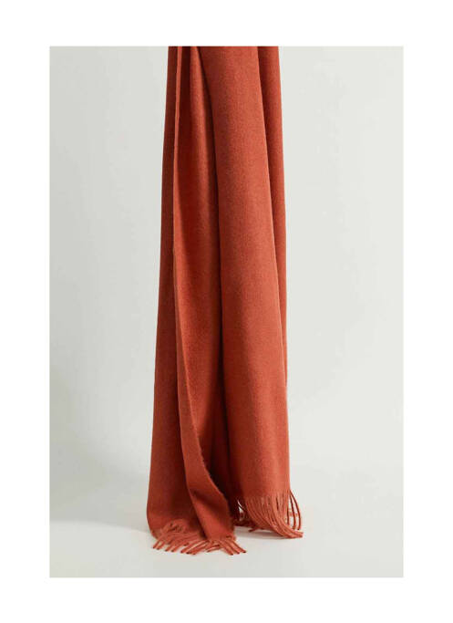 Echarpe rouge MANGO femme