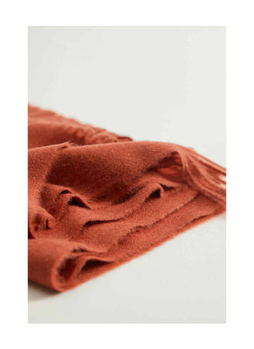 Echarpe rouge MANGO femme