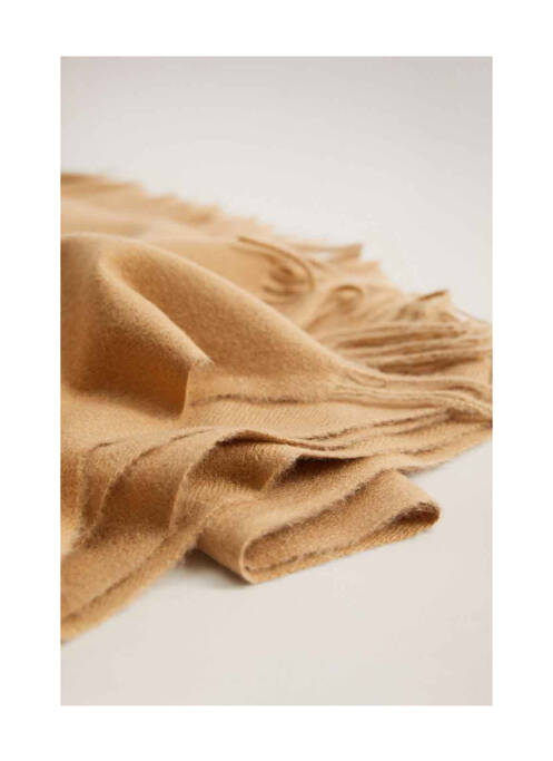 Echarpe orange MANGO femme