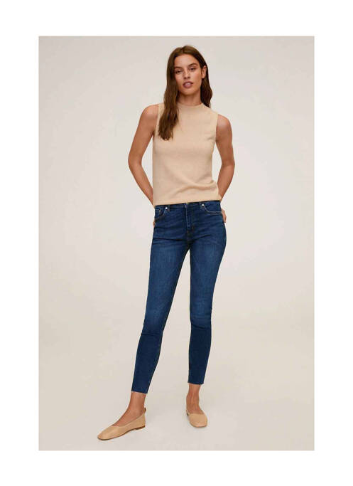 Jeans skinny bleu MANGO pour femme