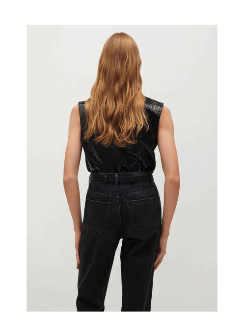Top noir MANGO femme