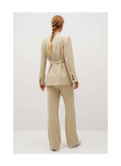 Blazer beige MANGO pour femme