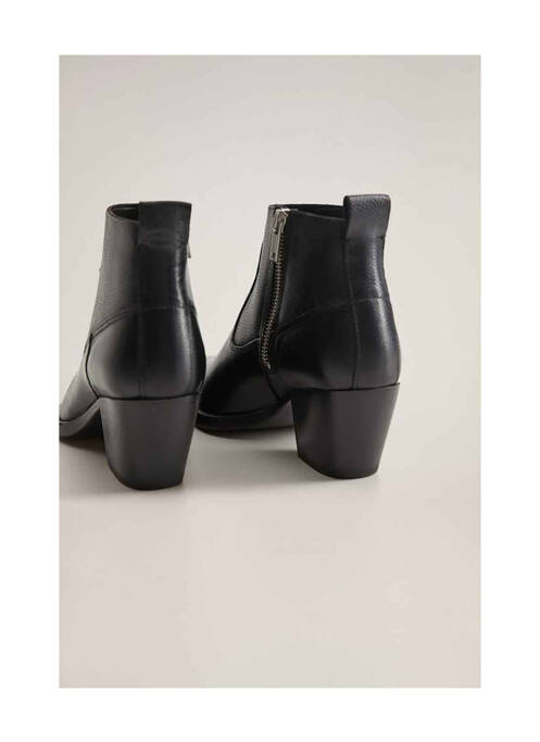 Bottines/Boots noir MANGO femme