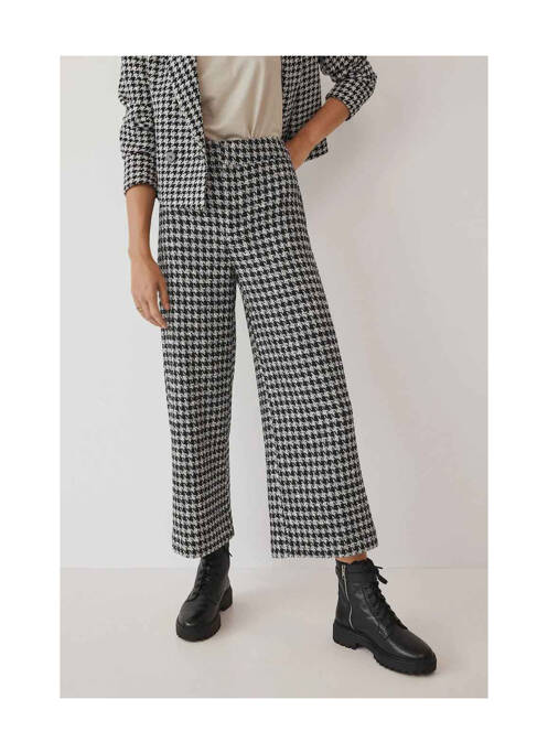 Pantalon droit noir MANGO pour femme