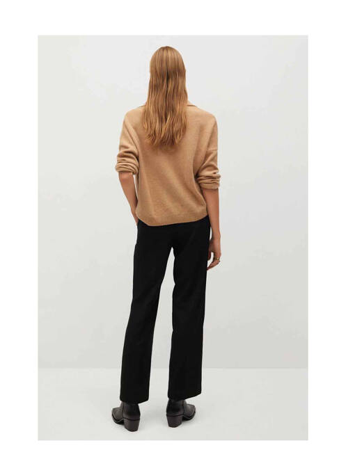 Pantalon chino noir MANGO pour femme