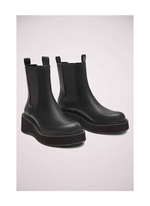 Bottines/Boots noir MANGO pour femme