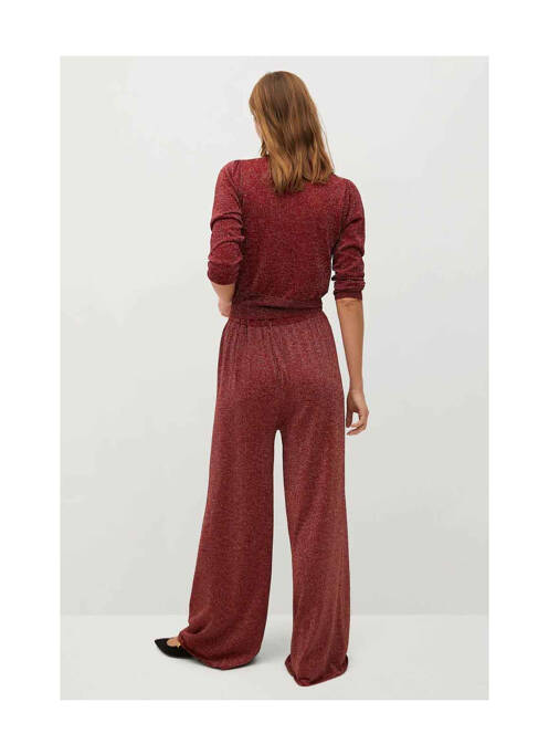 Pantalon flare rouge MANGO pour femme