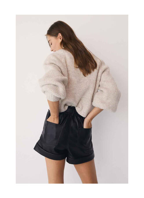 Jupe short noir MANGO pour femme