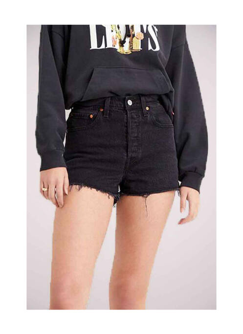 Short noir LEVIS pour femme