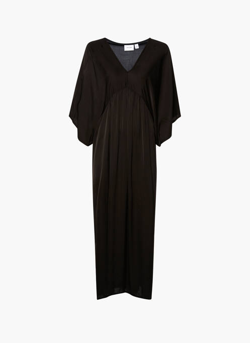 Robe longue noir TERRA DI SIENA pour femme