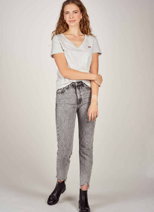 T-shirt gris LEVIS pour femme