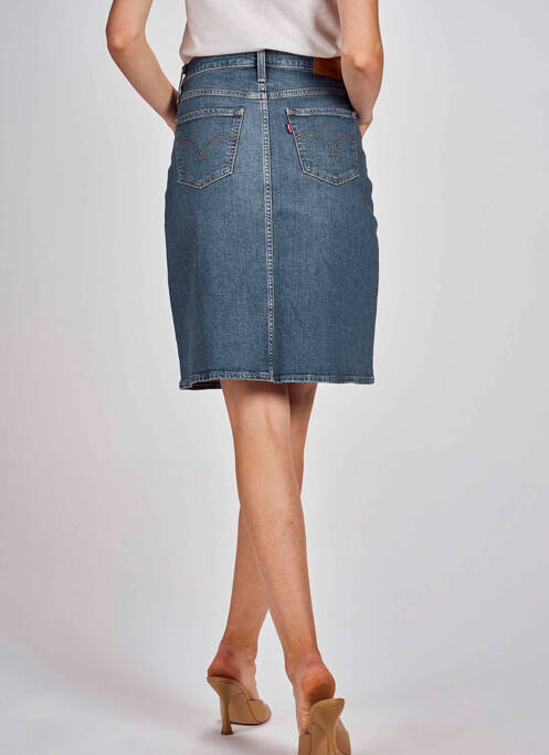 Jupe courte bleu LEVIS femme