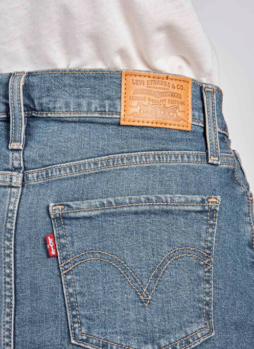 Jupe courte bleu LEVIS femme