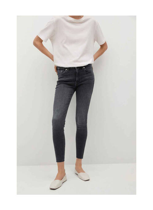 Jeans skinny noir MANGO pour femme