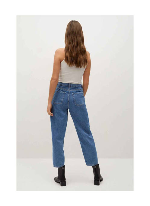 Pantalon 7/8 bleu MANGO pour femme