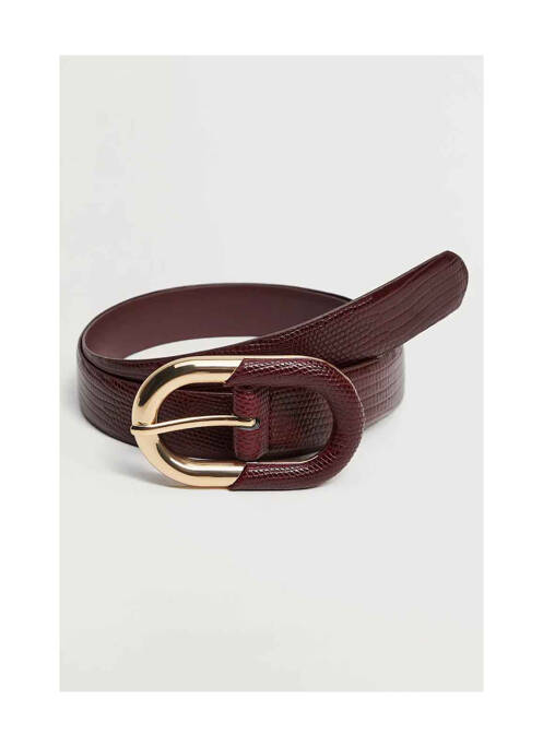 Ceinture rouge MANGO pour femme
