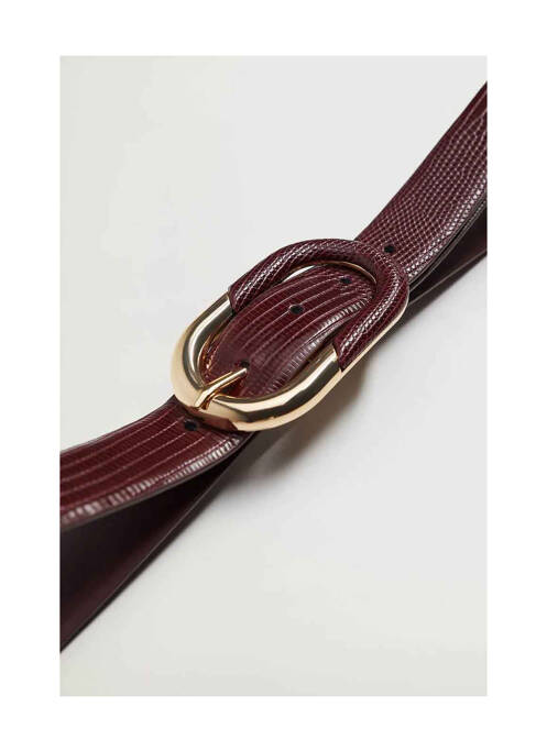 Ceinture rouge MANGO pour femme