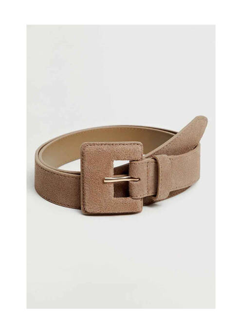 Ceinture marron MANGO pour femme