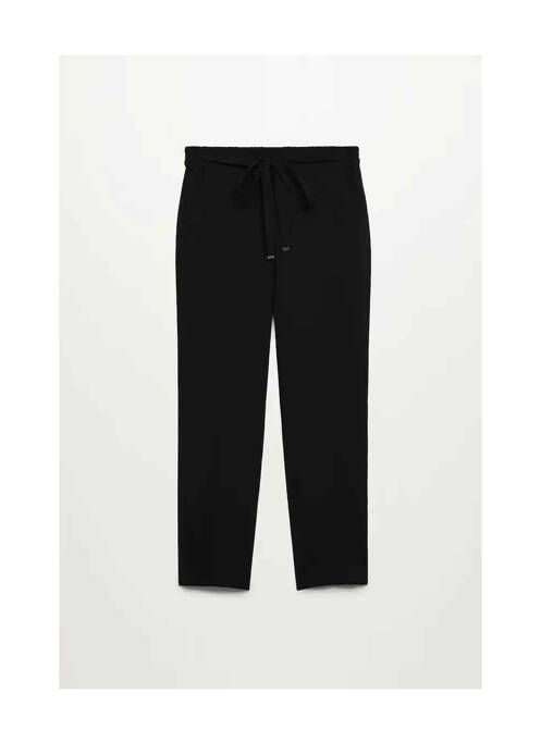 Pantalon chino noir MANGO pour femme
