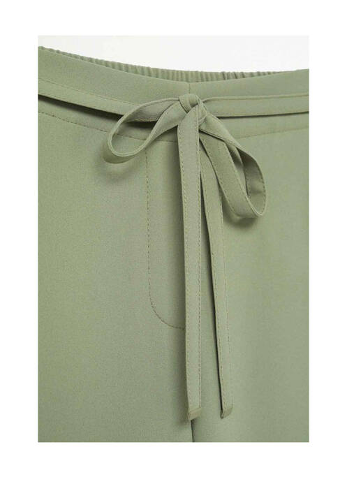 Pantalon slim vert MANGO pour femme